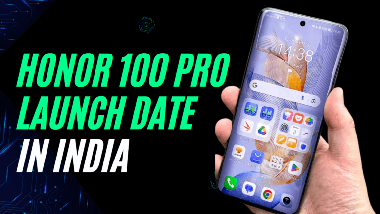 Honor 100 Pro Launch Date in India: