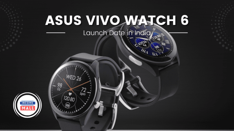 Asus VivoWatch 6 Launch Date in India