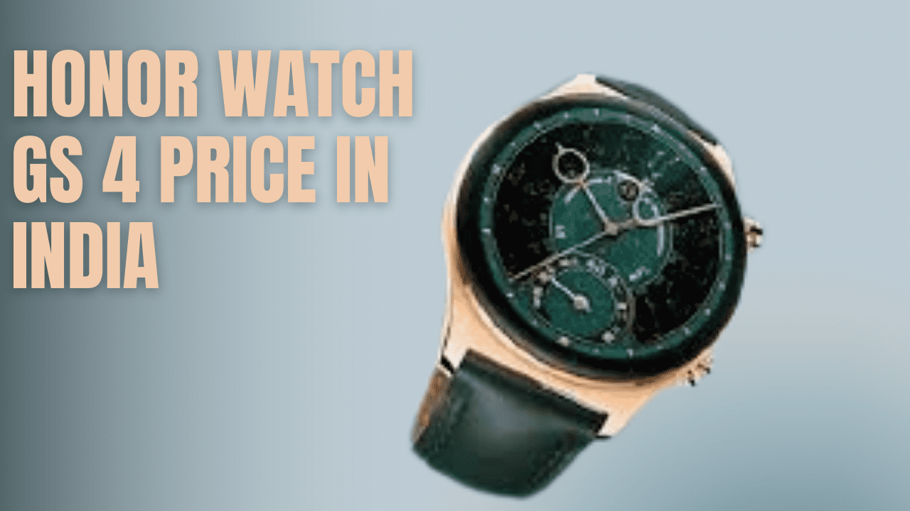 Honor Watch GS 4 Price in India