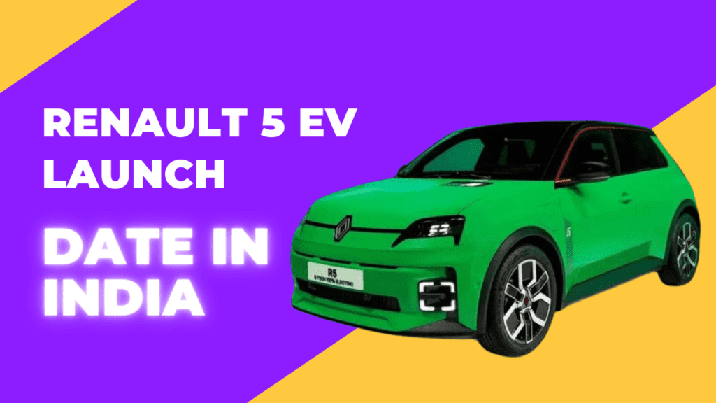Renault 5 EV launch date in India