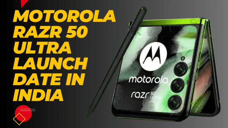 Motorola Razr 50 Ultra Launch Date in India