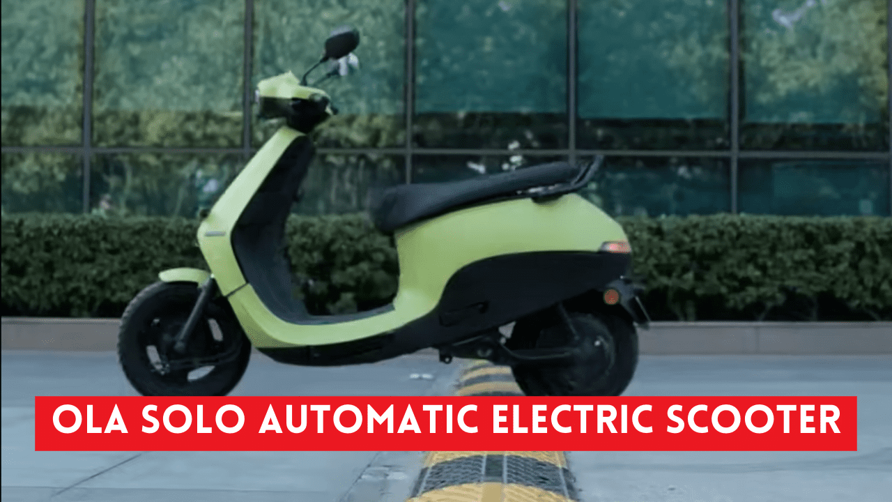 Ola Solo Automatic Electric Scooter