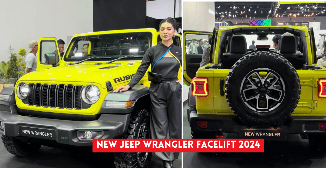 New Jeep Wrangler facelift