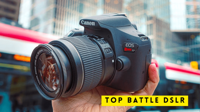 Top Battle DSLR Cameras in 2024