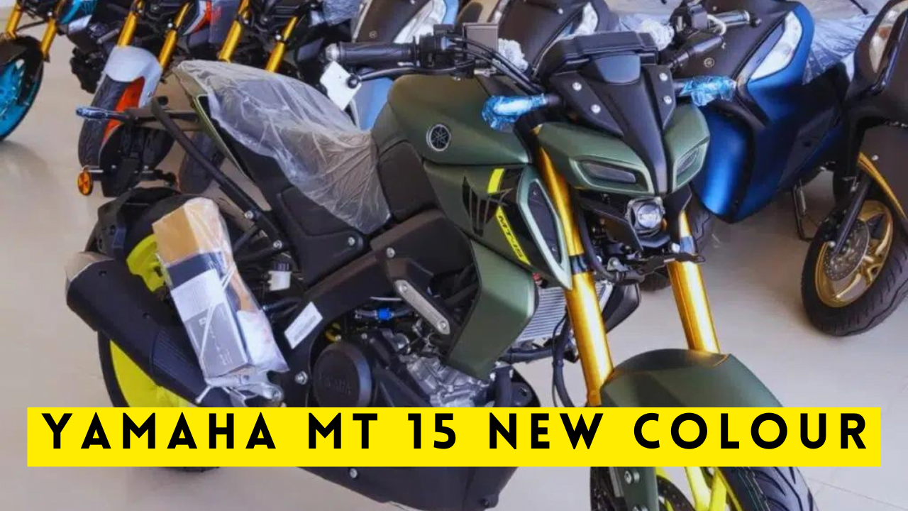 Yamaha MT 15 New Colour
