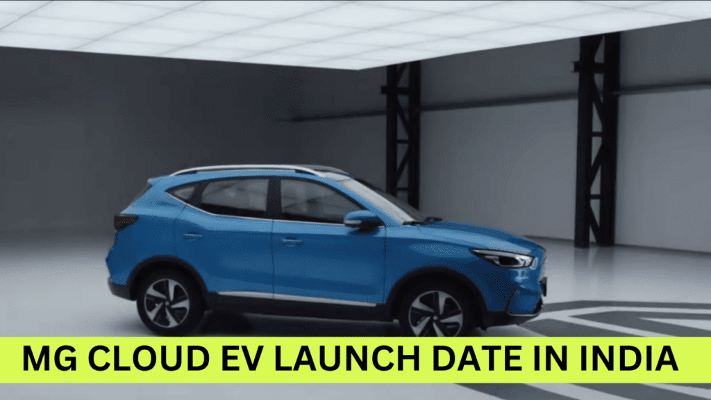 MG Cloud EV Launch Date In India