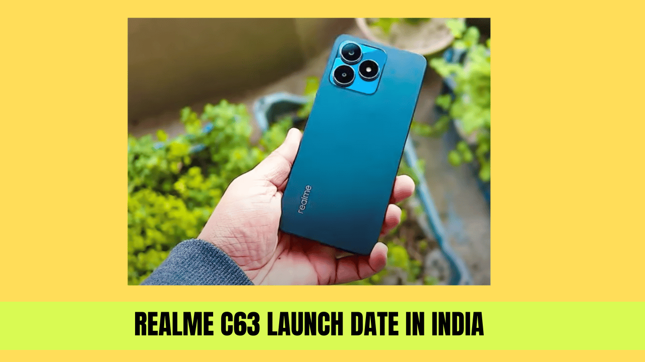 Realme C63 Launch Date In India