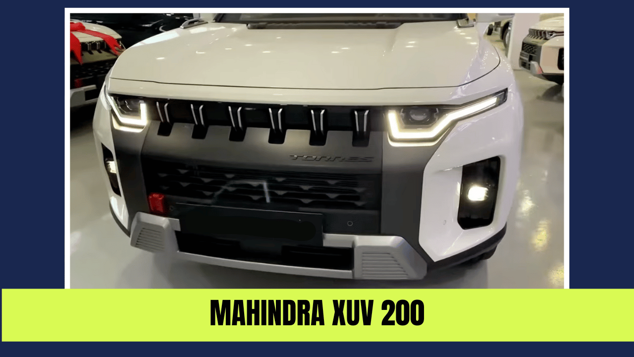 Mahindra XUV 200 Launch Date in India