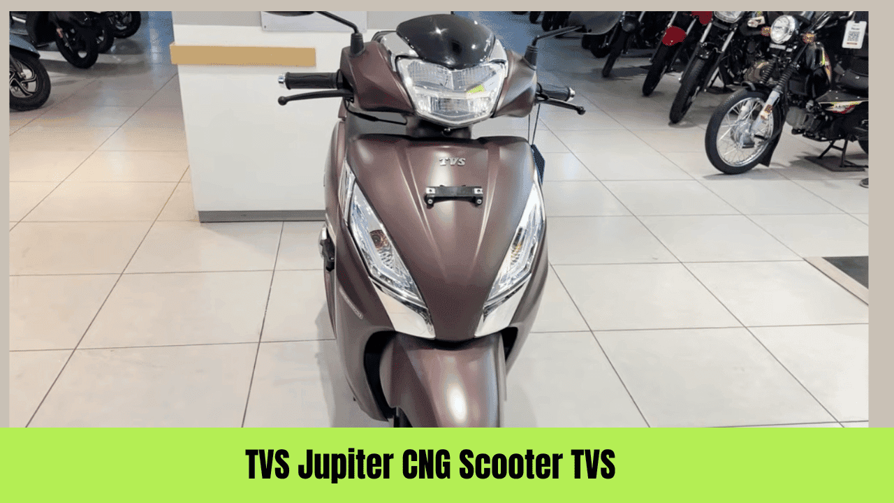 TVS Jupiter CNG Scooter